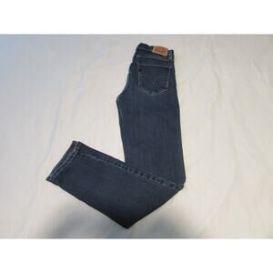 Womens Levis 724 High Rise Straight Sz 25